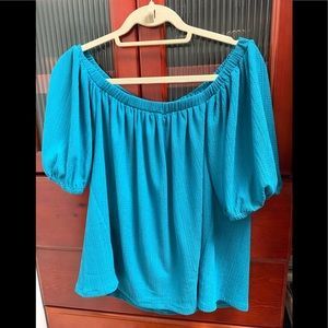 Off the shoulder top from Anthropology